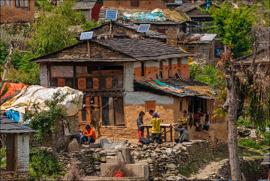 2. Dhaulagiri Trek '2015. Darbang - Dharapani - Muri.